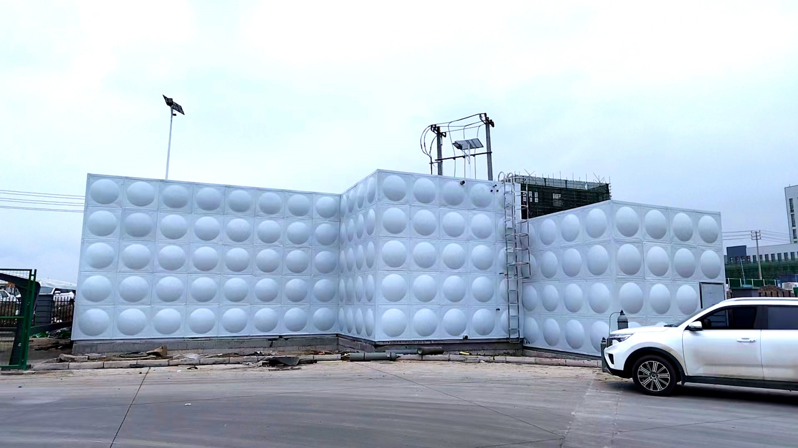 山东潍坊顺丰丰泰产业园泵箱一体消防水箱